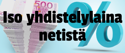 Iso yhdistelylaina netistä kuva Yhdistelylaina Laskuri